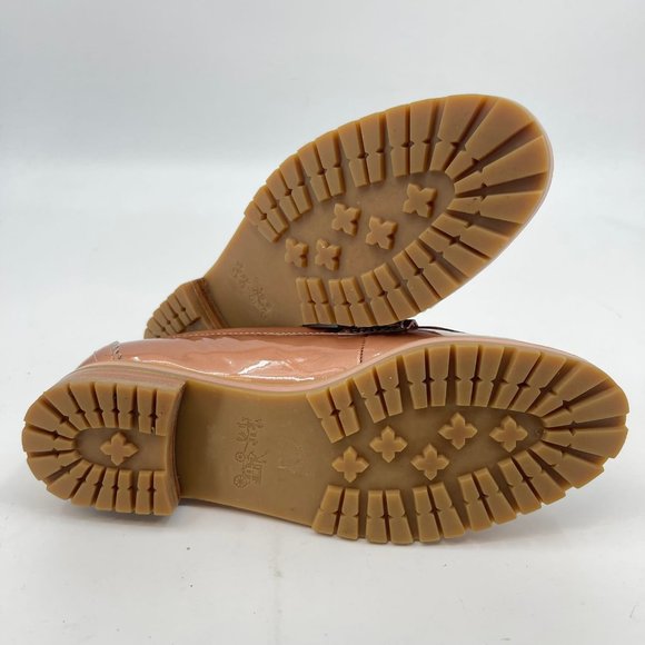 Coach Pink Patent Leather Peyton Loafers | Good Condition - Picture 5 of 8